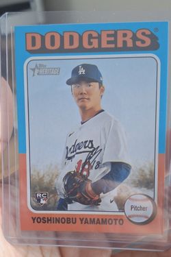 YAMAMOTO TOPPS PUROLE ROOKIE CARD