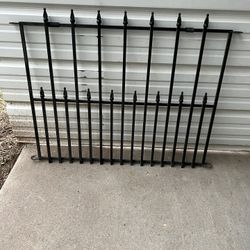 Metal Fence. 2 ‘ W X 3’ H 