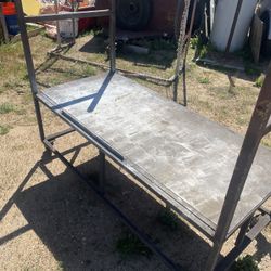 Metal Rolling Table/bench