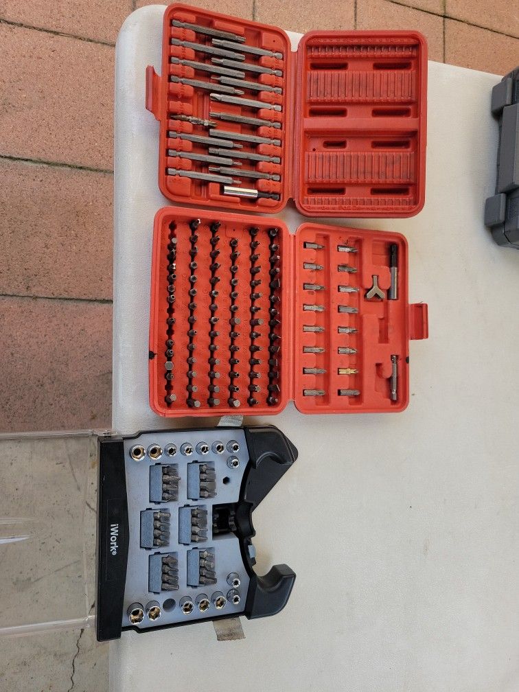 Drill Bits And Small Sockets