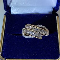 14k Diamond Ring