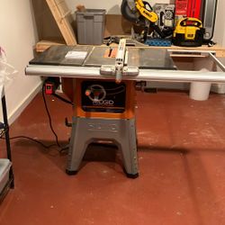 Rigid R4520 10” Table Saw
