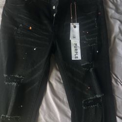 Purple Jeans Size 36