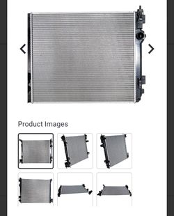 Replacement Radiator, 2.0L Engine, Plastic Tank Manufacturer #P13787