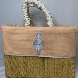 Straw Purse / Picnic Basket