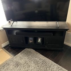 Farmhouse Coffee and End Tables with Matching TV Stand