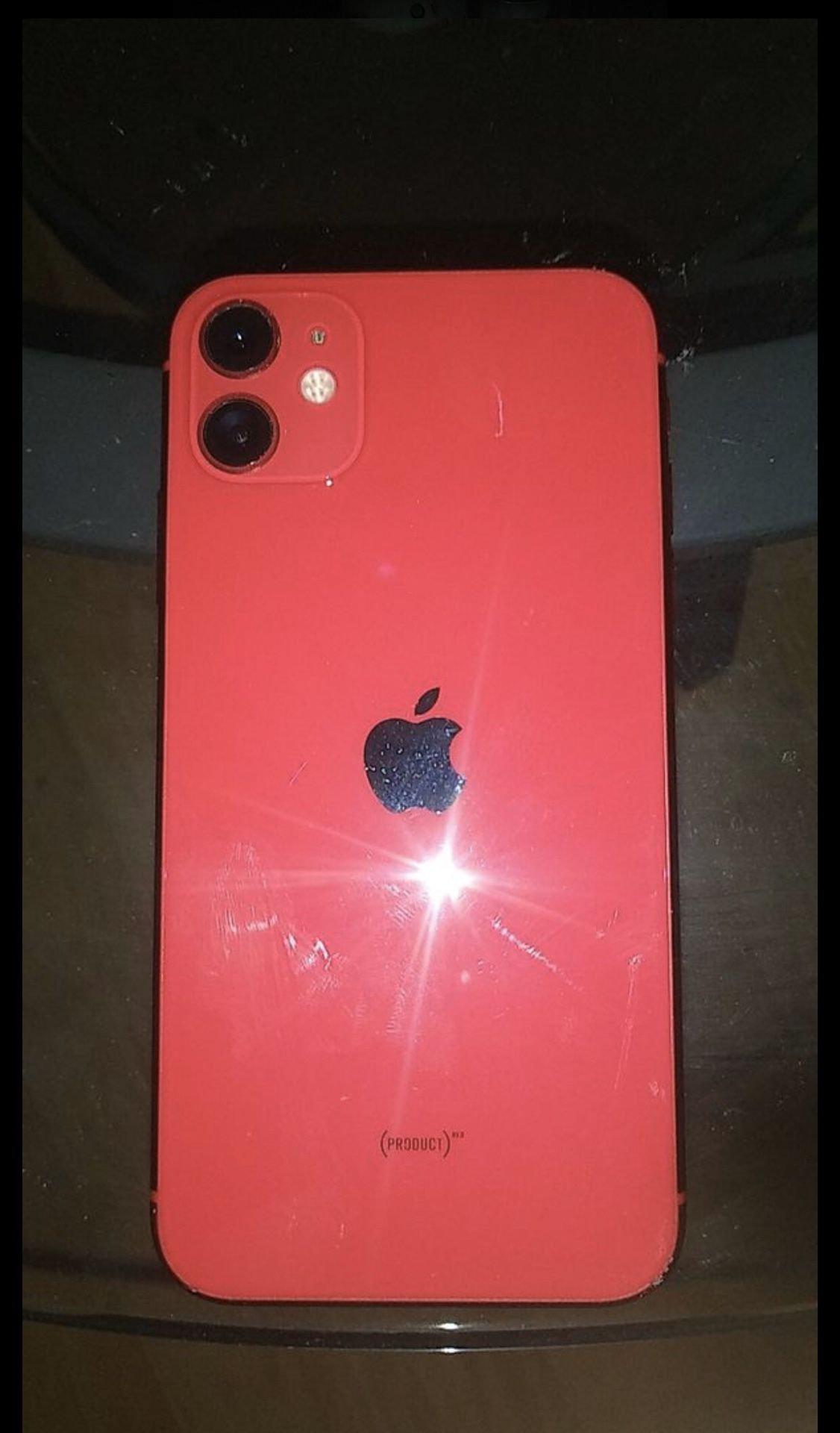 red iphone 11