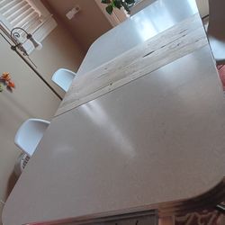 Classic Chrome Table W/chairs