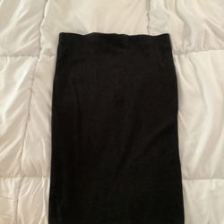 Black H&M Basic Skirt, Size XS