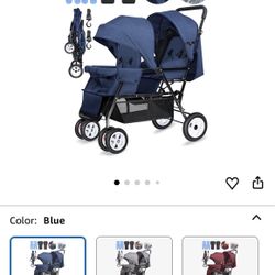 Overtang Double Stroller