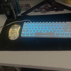 Royal Kludge RK61 Keyboard And Glorious Mouse Model O