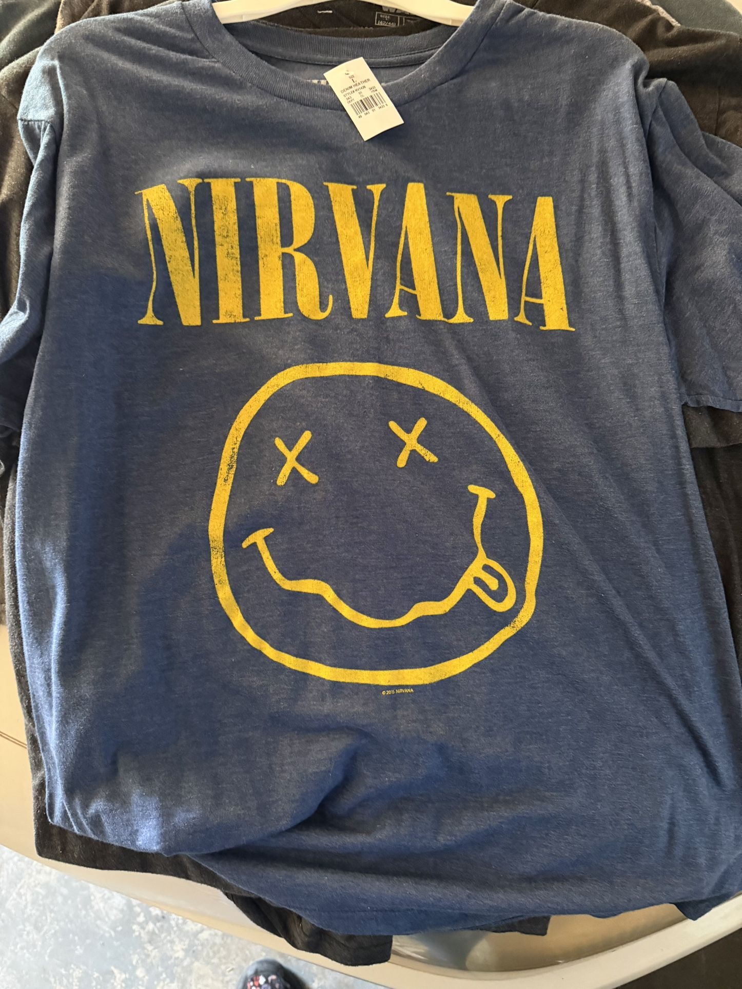 NEW W Tags Nirvana T-Shirt, Size L