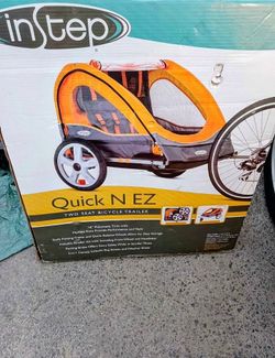 NEW IN BOX - Bike Trailer for 1-2 kids / pets (up to 80 pounds total)