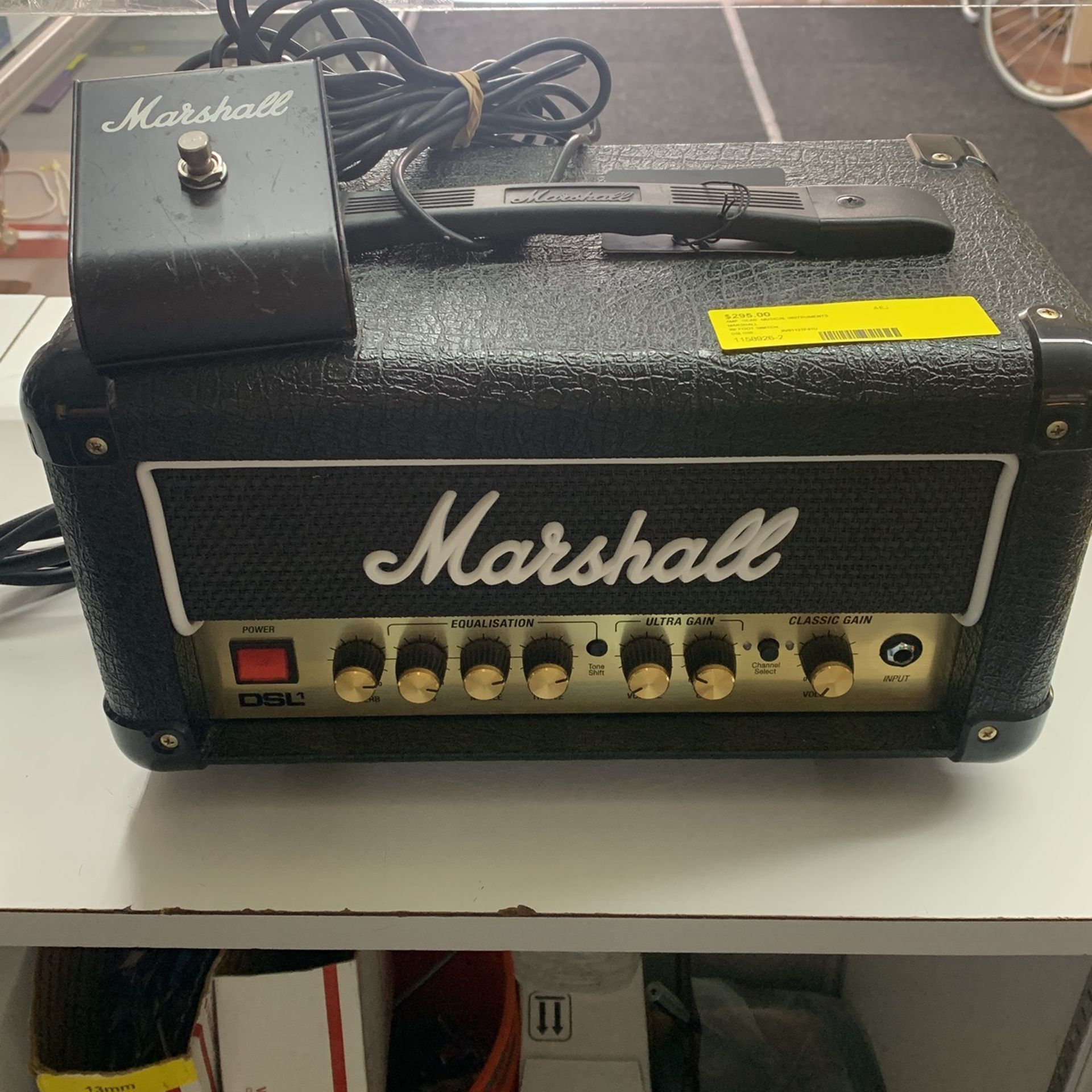 Marshall DSL-1HR Micro Guitar Tube Amp Head