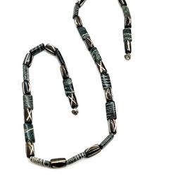 Green Zebra Jasper Necklace