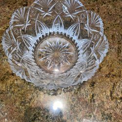 Clear Glass Dish