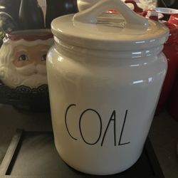 Rae Dunn Coal Canister