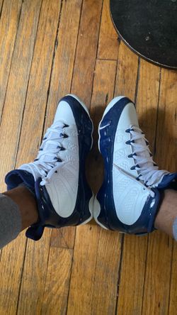 “Unc” Jordan 9s navy blue and white