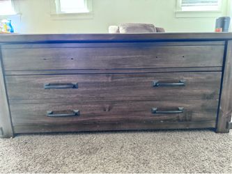 Brown coffee table