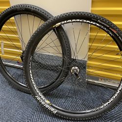Mountain bike disc wheel set 29x2.20 with Tires $120