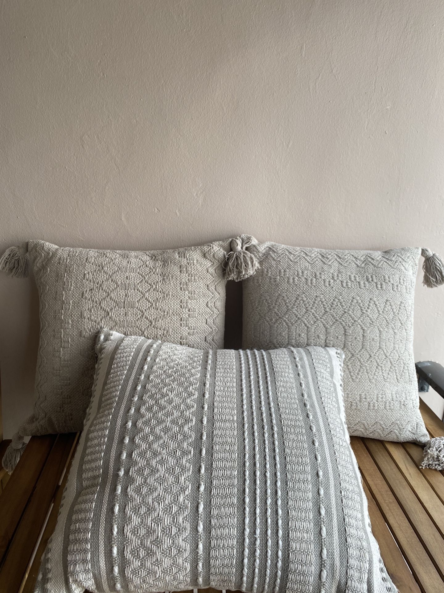 3 Indoor Couch Pillows