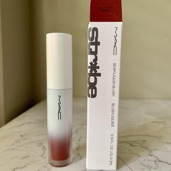 Mac Strobe Beam Liquid Blush Highlighter - unsweetened 0.14 oz full size 