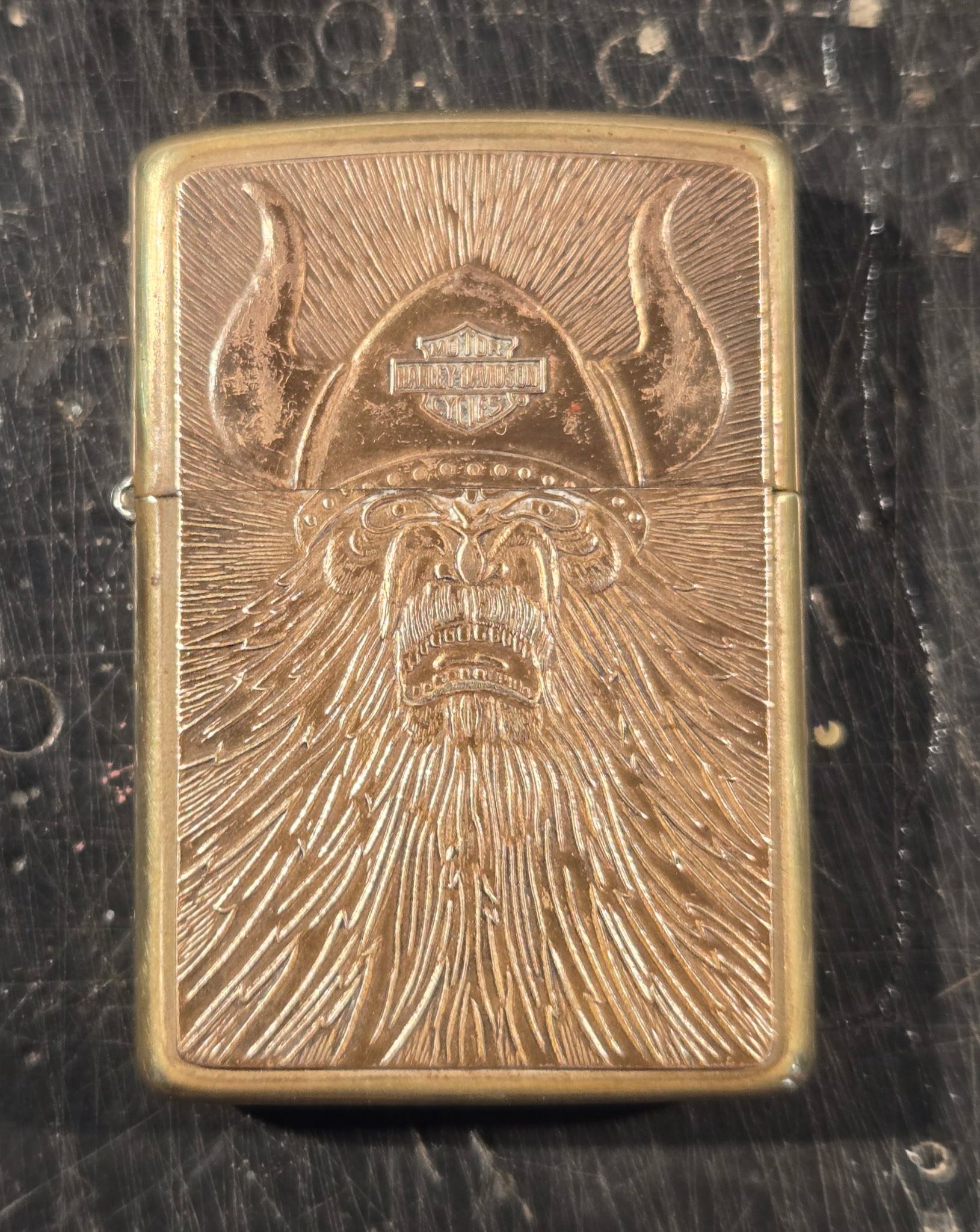 Rare Harley-Davidson Viking Lighter-64th St & Bell