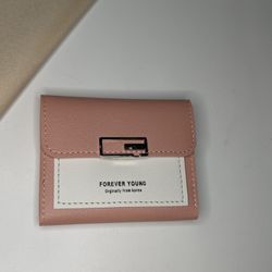 New PU Leather small Coine Money Purse Ladies Leather wallet for Women 2023 Lite Pink 