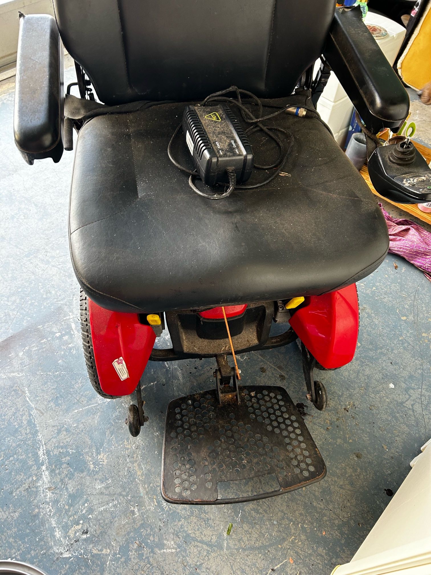 Electric Wheelchair For Sale Needs Two Batteries To Operate Works In Good Condition Used