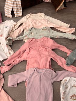 Carters baby girl clothes bundle