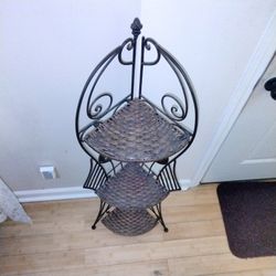 Iron Corner Shelf