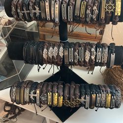 Pulseras Para Caballeros $5 Each Or 12pcs For $36