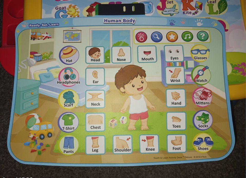 The Touch and Learn Activity Desk Deluxe
