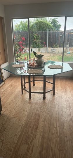 Glass table