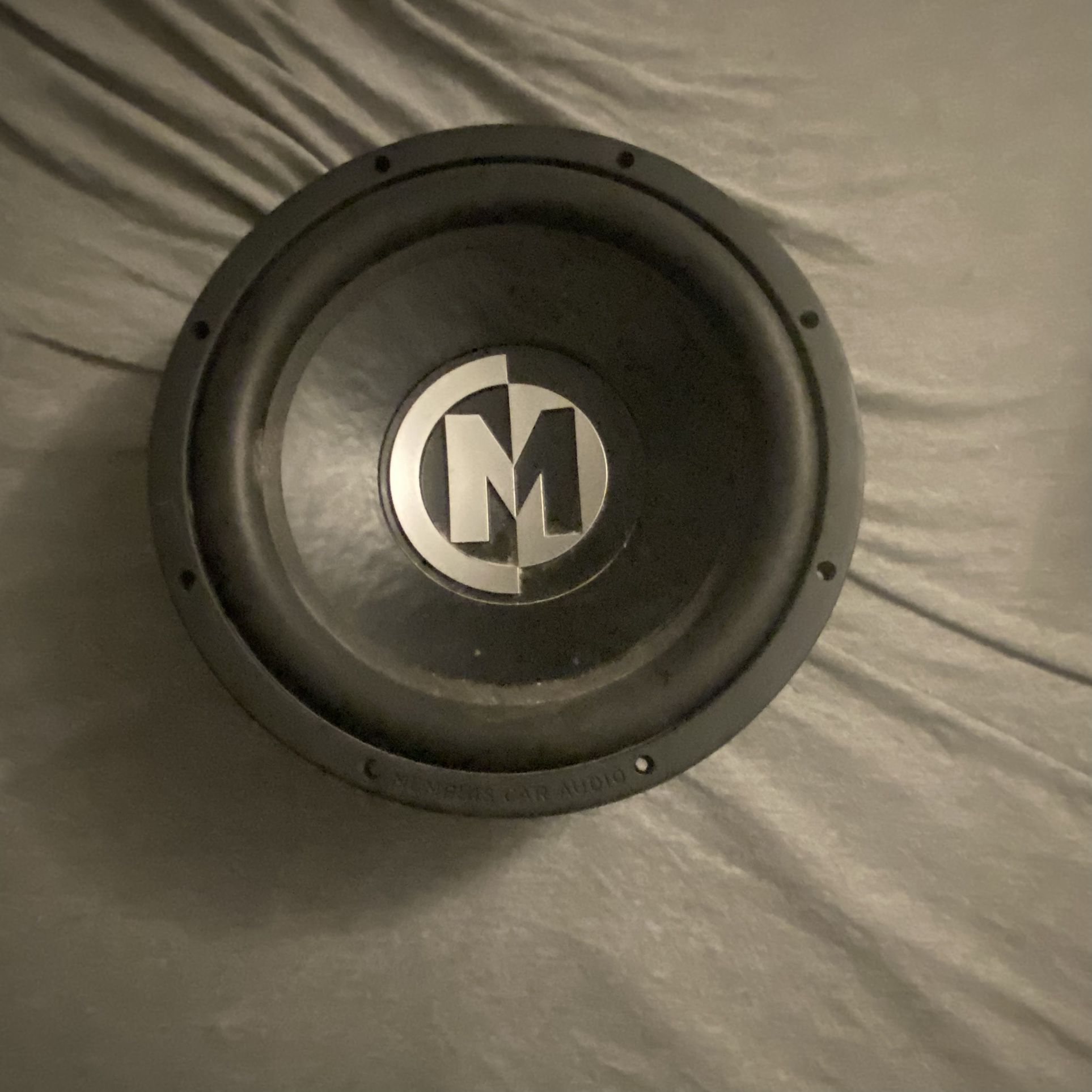 12” Memphis Pr 12 Subwoofer Mounted Never Hooked Up