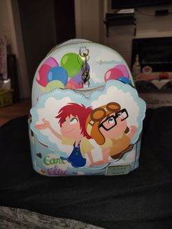 Loungefly Pixar Up Carl & Ellie Mini Backpack