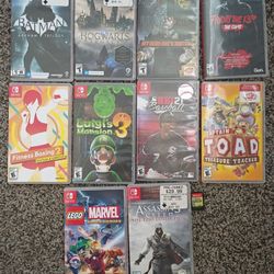 Nintendo Switch Games Read Description 