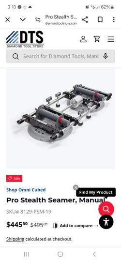 Pair Of Omni Cubed Granite Seamers