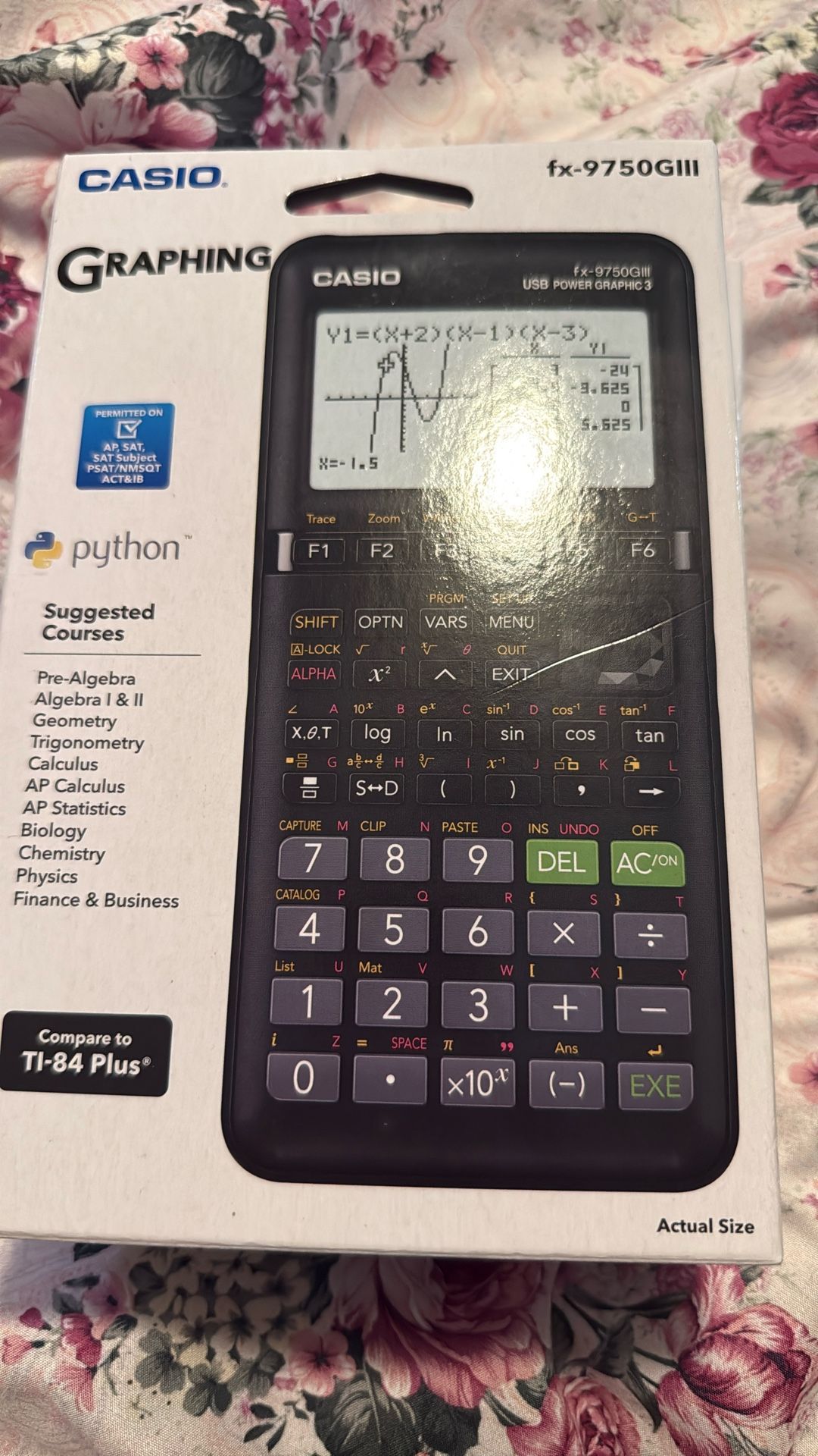 Casio Graphing Calculator fx-9750 GIII