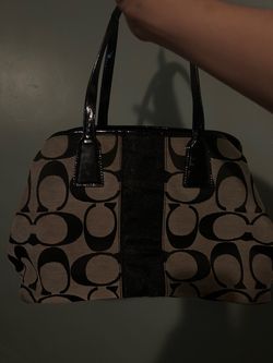 Coach Signature Canvas Tote Bag