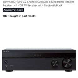Channel Sarround Home Theater Receiver With Bluetooth