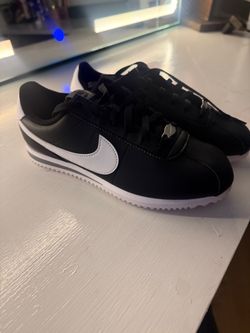 Nike Cortez Black and White Sneakers