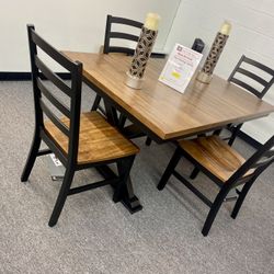 5pc Dinning Table Set $899