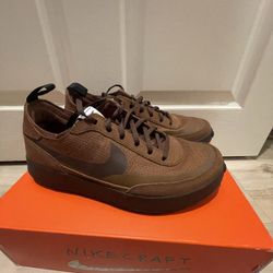 Nike Craft Tom Sachs General Purpose Shoes Field Brown Mens Size 10