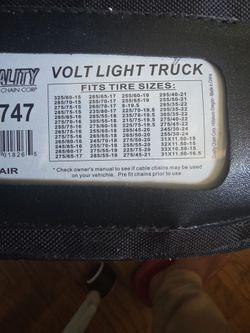 SUV SNOW TIRE CHAINS