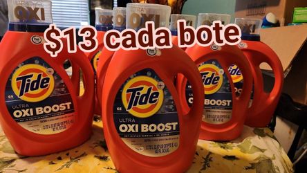Tide 92 FL OZ (64 Loads)...$13 each ( cada bote)