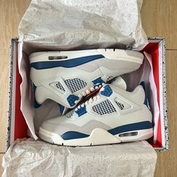 Jordan 4 Retro ‘Military Blue’ Size 11, 12, 13