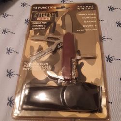 13 Function Army Knife