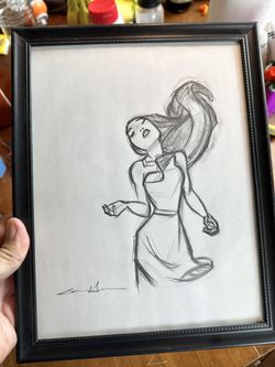 Disney Pocahontas Animation Drawing Art