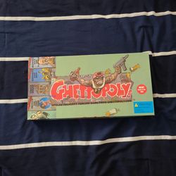 Ghettopoly Rare Board Game - Like New